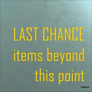 ⌛️⏳ Last chance to get them before they’re gone!!